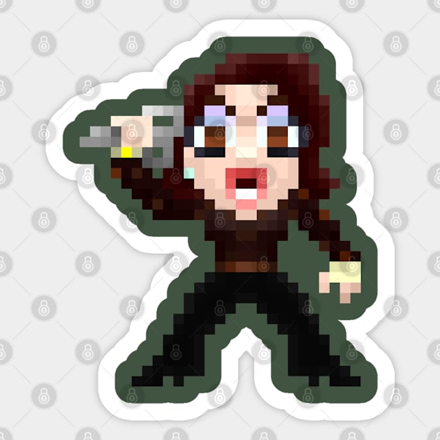 16-Bits Soraya Montenegro Sticker by badpun